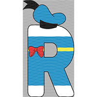 Cartoon letters-CL 177